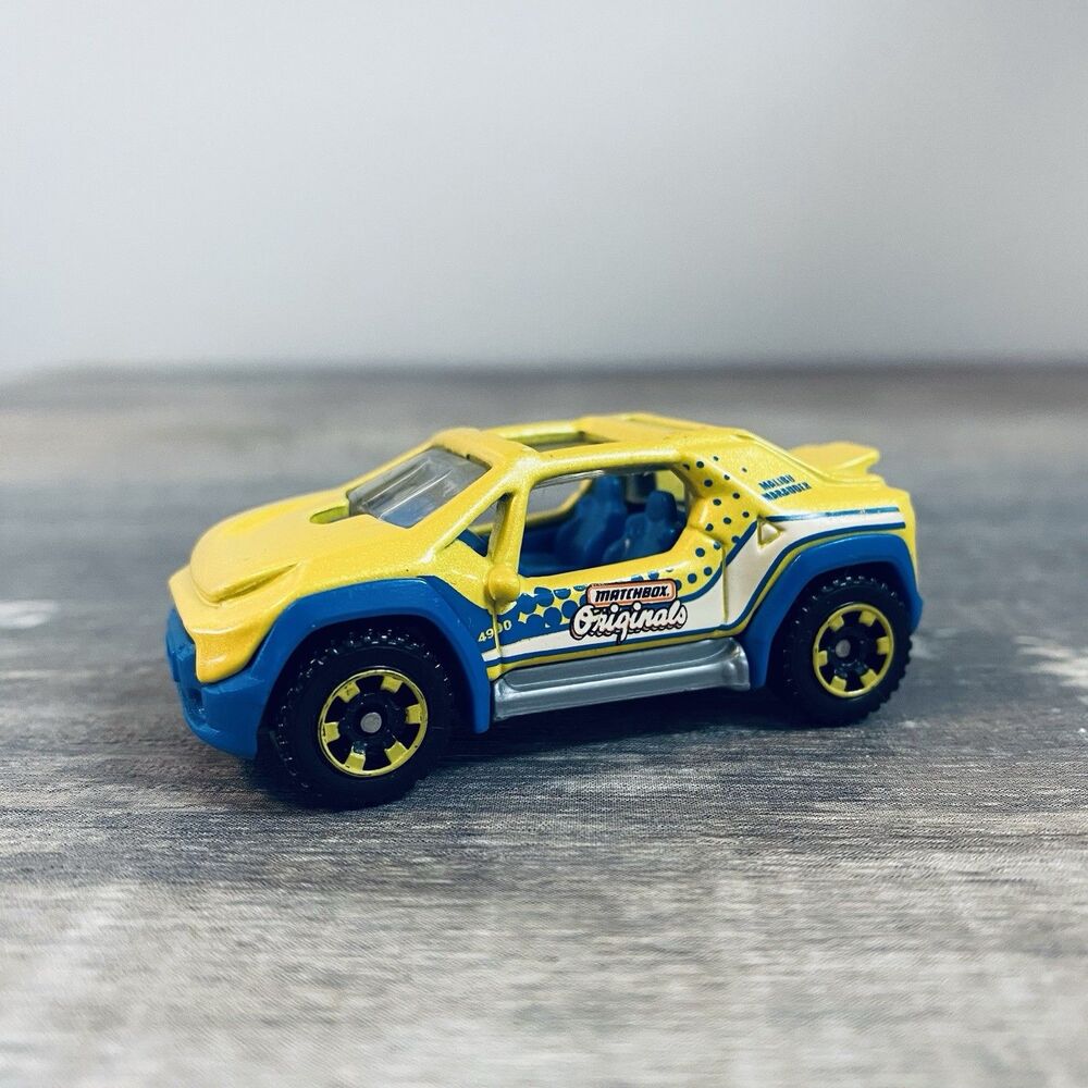 Matchbox Yellow Malibu Marauder, loose, 1/64